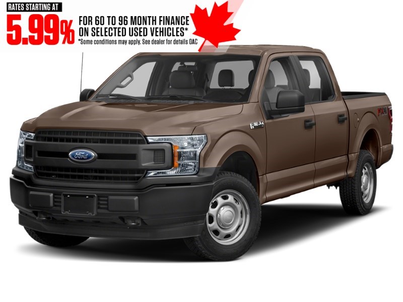 2018 Ford F-150 XL 4WD SuperCrew 5.5' Box Stone Grey  Shot 1
