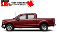 2019 Ford F-150 XLT 4WD SuperCrew 5.5' Box Ruby Red Metallic Tinted Clearcoat  Shot 11