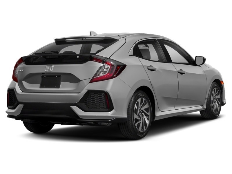 2018 Honda Civic LX CVT Lunar Silver Metallic  Shot 6