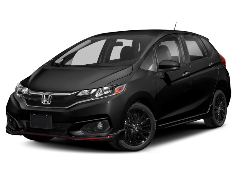 2018 Honda Fit Sport CVT w/Honda Sensing Crystal Black Pearl  Shot 1