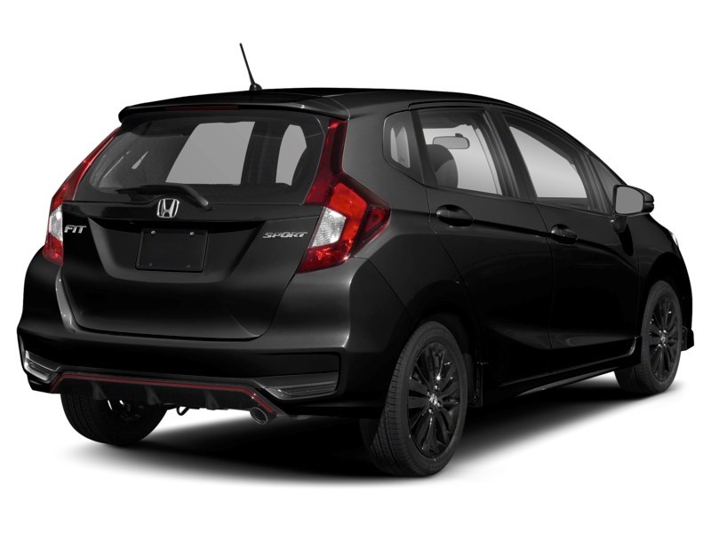 2018 Honda Fit Sport CVT w/Honda Sensing Crystal Black Pearl  Shot 2