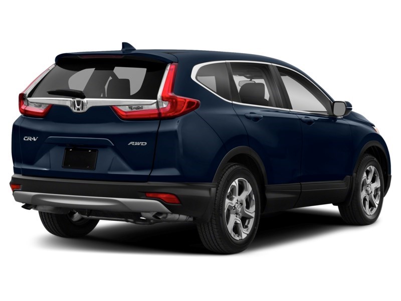 2018 Honda CR-V EX AWD Obsidian Blue Pearl  Shot 2