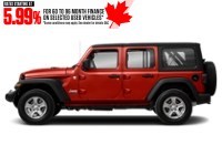 2018 Jeep Wrangler Unlimited Sport 4x4 Firecracker Red  Shot 3