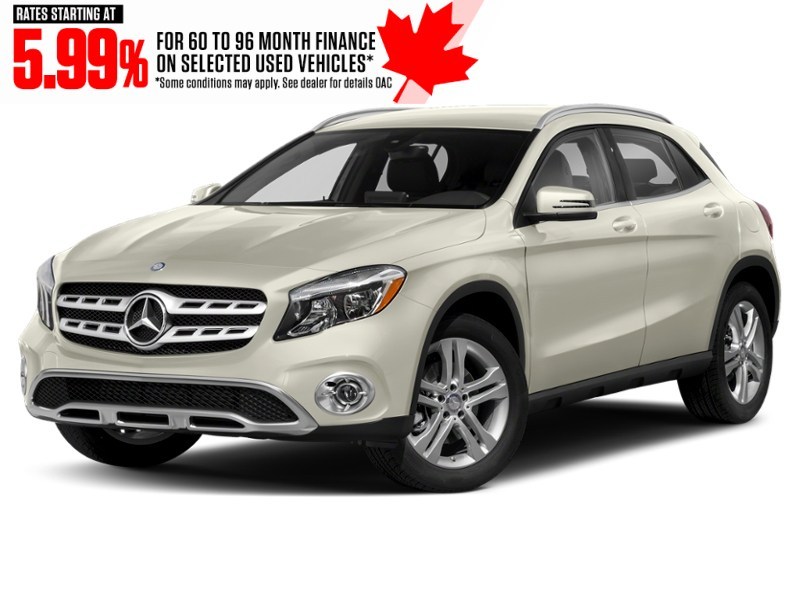 2019 Mercedes-Benz GLA 250 GLA 250 4MATIC SUV Polar White  Shot 4