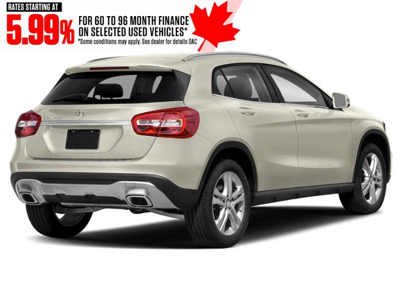 2019 Mercedes-Benz GLA 250 GLA 250 4MATIC SUV Polar White  Shot 2