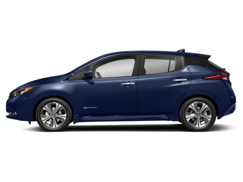 2018 Nissan LEAF S Hatchback Deep Blue Pearl  Shot 5