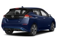 2018 Nissan LEAF S Hatchback Deep Blue Pearl  Shot 2