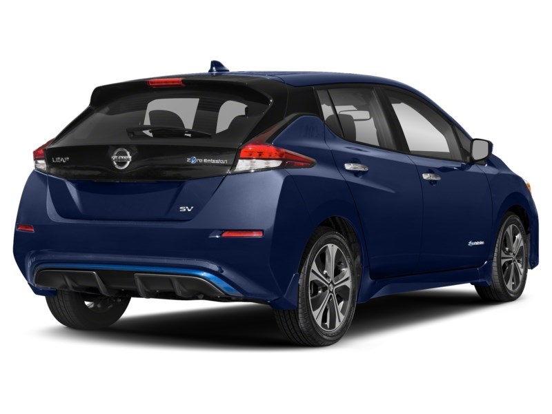 2018 Nissan LEAF S Hatchback Deep Blue Pearl  Shot 6