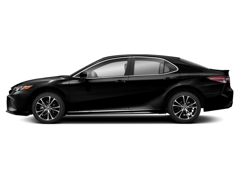 2020 Toyota Camry SE Auto Midnight Black Metallic  Shot 3