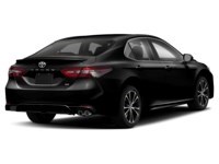 2020 Toyota Camry SE Auto Midnight Black Metallic  Shot 2