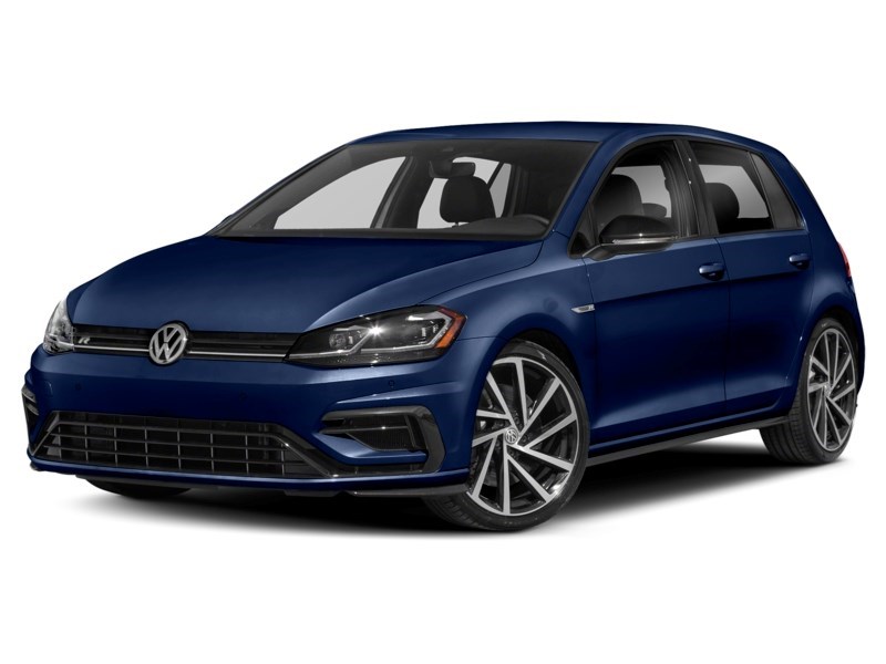 2018 Volkswagen Golf R 5-door DSG Lapiz Blue Metallic  Shot 4