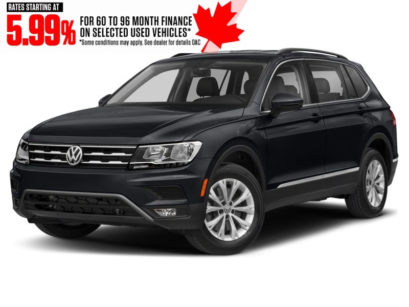 2021 Volkswagen Tiguan Comfortline 4MOTION Deep Black Pearl  Shot 8