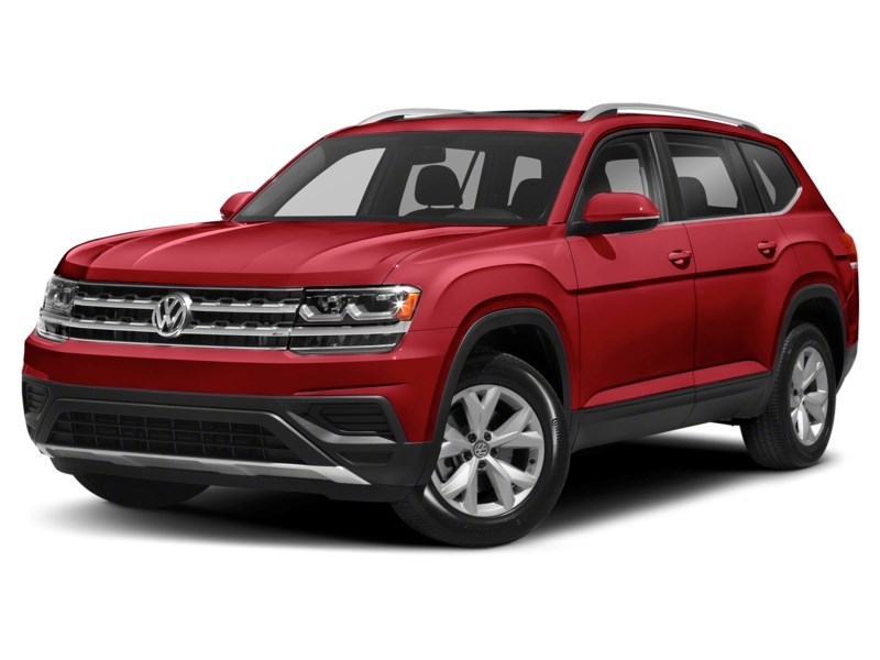 2018 Volkswagen Atlas Comfortline 3.6 FSI 4MOTION Fortana Red Metallic  Shot 37