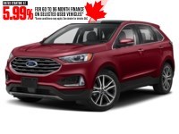 2019 Ford Edge SEL AWD Ruby Red Metallic Tinted Clearcoat  Shot 4