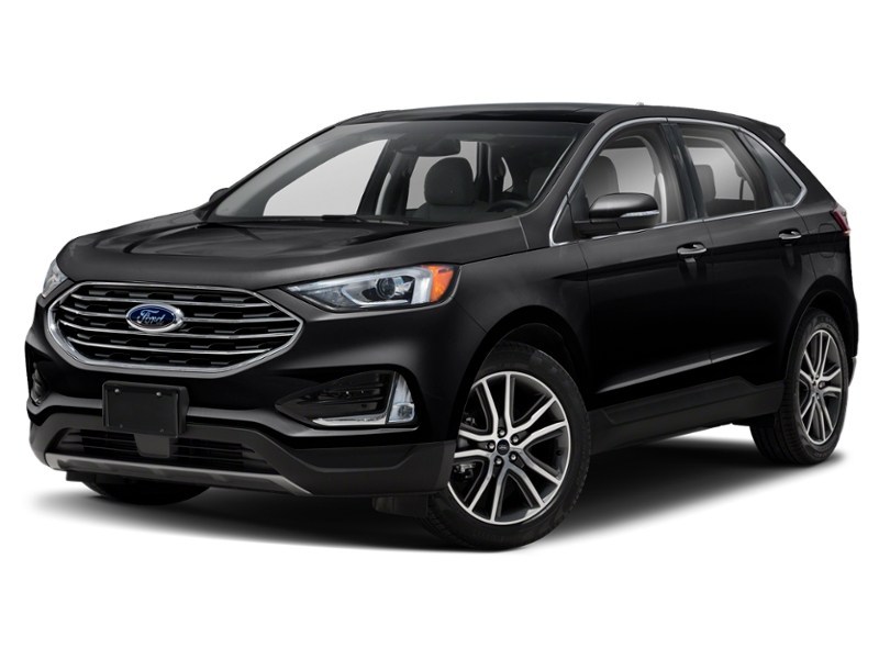 2019 Ford Edge SEL AWD Agate Black  Shot 4