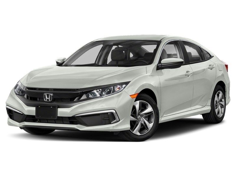 2020 Honda Civic LX CVT Platinum White Pearl  Shot 1