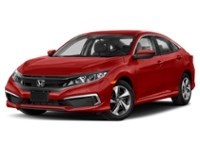2021 Honda Civic LX CVT Rallye Red  Shot 1