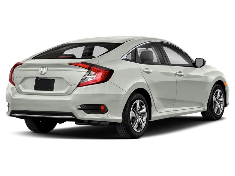 2020 Honda Civic LX CVT Platinum White Pearl  Shot 2