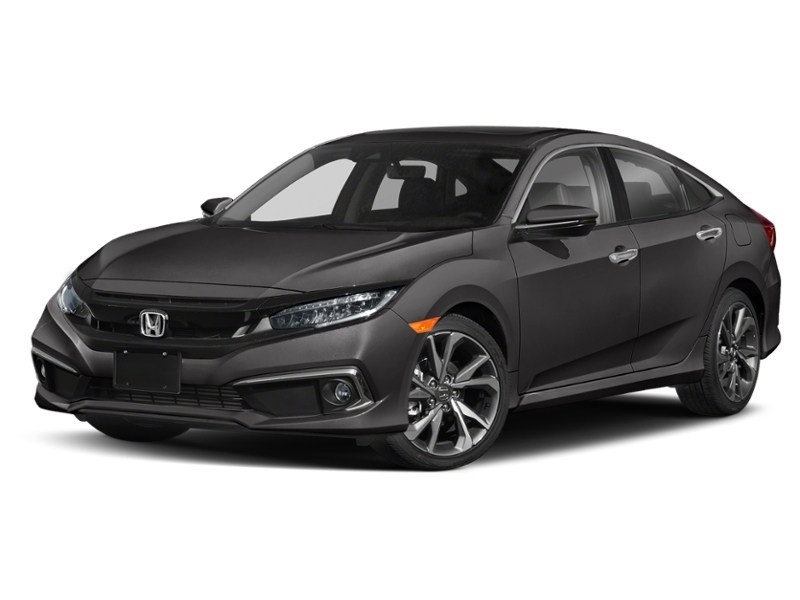 2019 Honda Civic Touring CVT Modern Steel Metallic  Shot 1