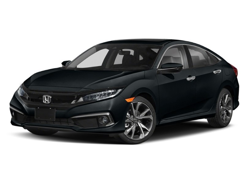 2019 Honda Civic Touring CVT Cosmic Blue Metallic  Shot 1