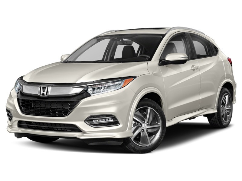 2019 Honda HR-V Touring AWD CVT Platinum White Pearl  Shot 4