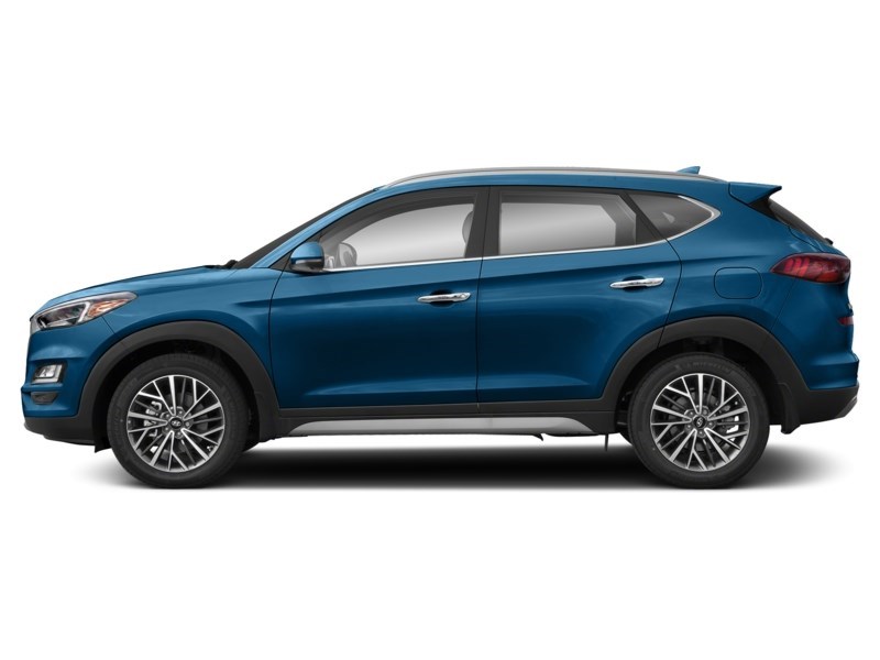 2020 Hyundai Tucson Luxury AWD Aqua Blue  Shot 3