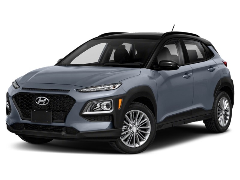 2021 Hyundai Kona 1.6T Trend AWD w/Two-Tone Roof Galactic Grey w/Phantom Black Roof  Shot 7