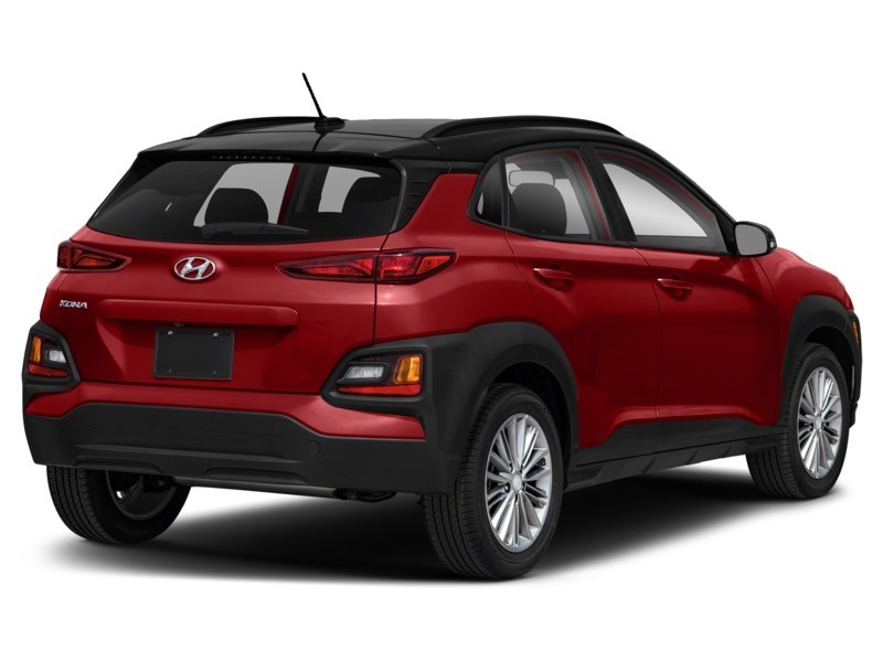 2019 Hyundai Kona 1.6T Trend AWD Pulse Red w/Phantom Black Roof  Shot 2