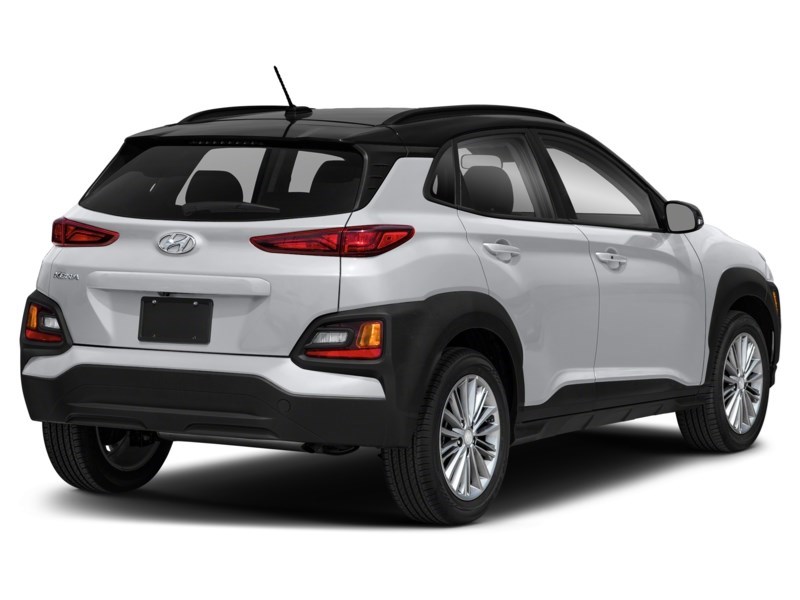 2019 Hyundai Kona 2.0L Preferred FWD w/Two-Tone Roof Chalk White w/Phantom Black Roof  Shot 2
