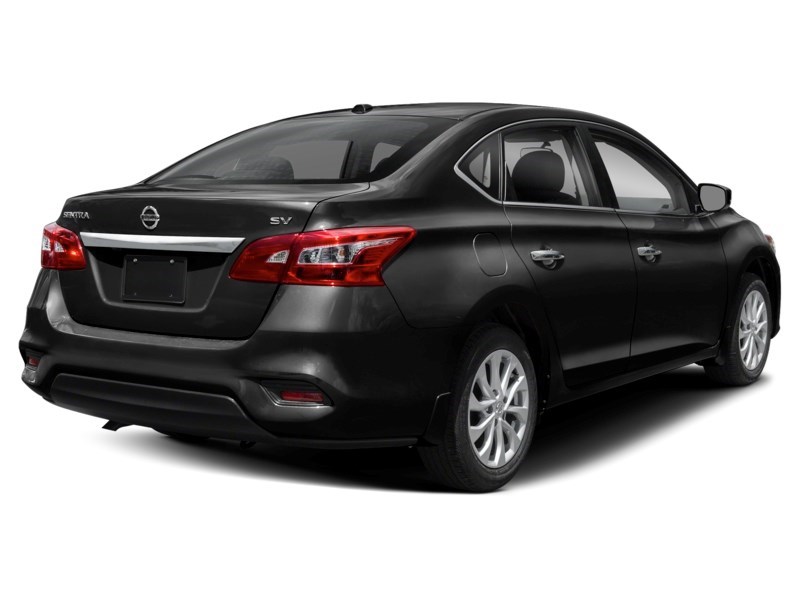 2019 Nissan Sentra S CVT Super Black  Shot 6