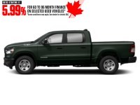 2019 RAM 1500 Tradesman 4x4 Crew Cab 6'4" Box Black Forest Green Pearl  Shot 5