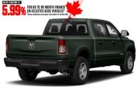 2019 RAM 1500 Tradesman 4x4 Crew Cab 6'4" Box Black Forest Green Pearl  Shot 2