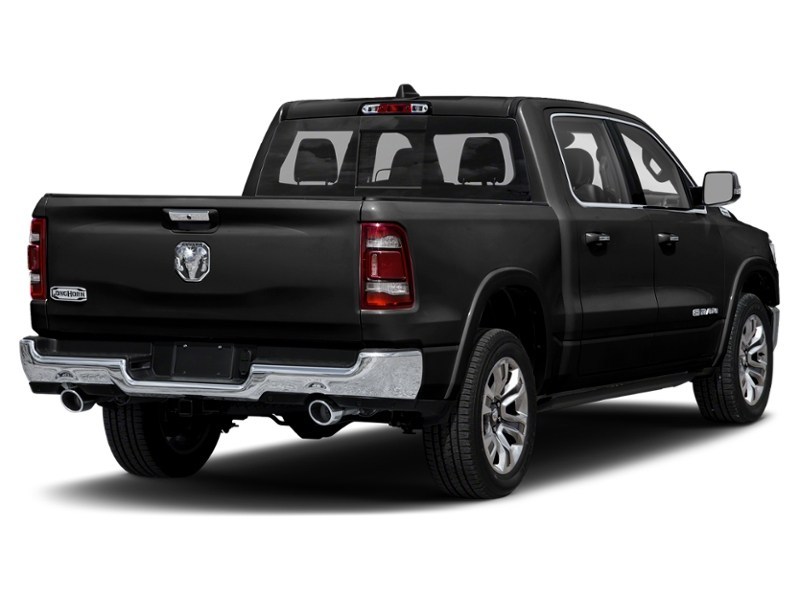 2019 RAM 1500 Laramie Longhorn Diamond Black Crystal Pearl  Shot 2