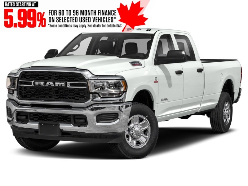 2022 RAM 2500 Big Horn 4x4 Crew Cab 6'4" Box Bright White  Shot 1