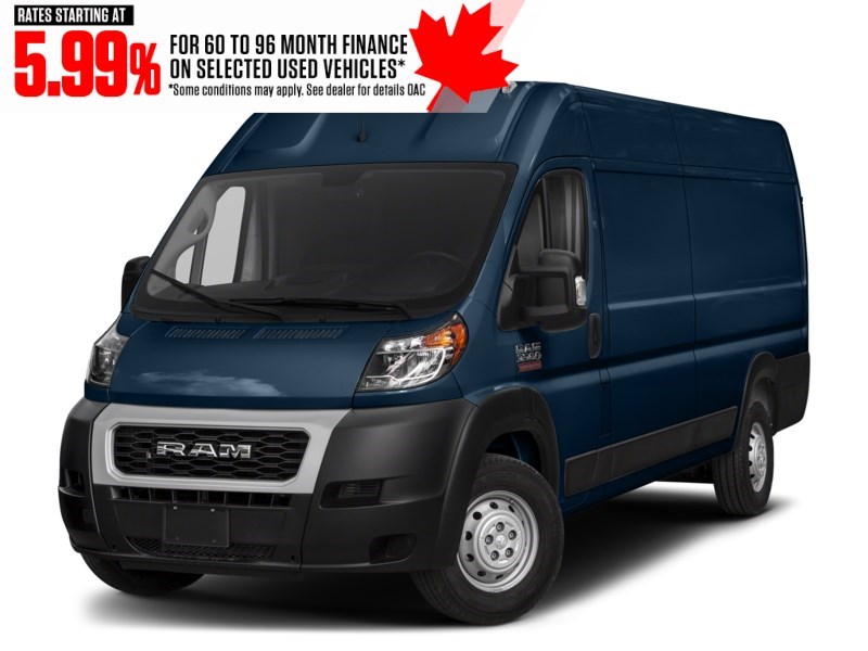 2021 RAM ProMaster 3500 3500 High Roof Ext 159" WB Patriot Blue Pearl  Shot 4