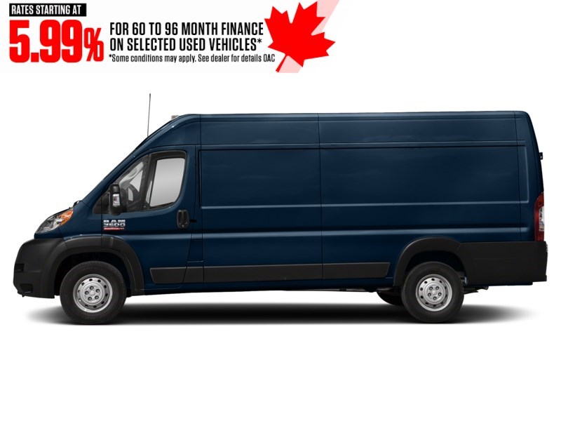 2021 RAM ProMaster 3500 3500 High Roof Ext 159" WB Patriot Blue Pearl  Shot 3