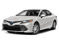 2018 Toyota Camry Hybrid LE Auto Alpine White  Shot 7