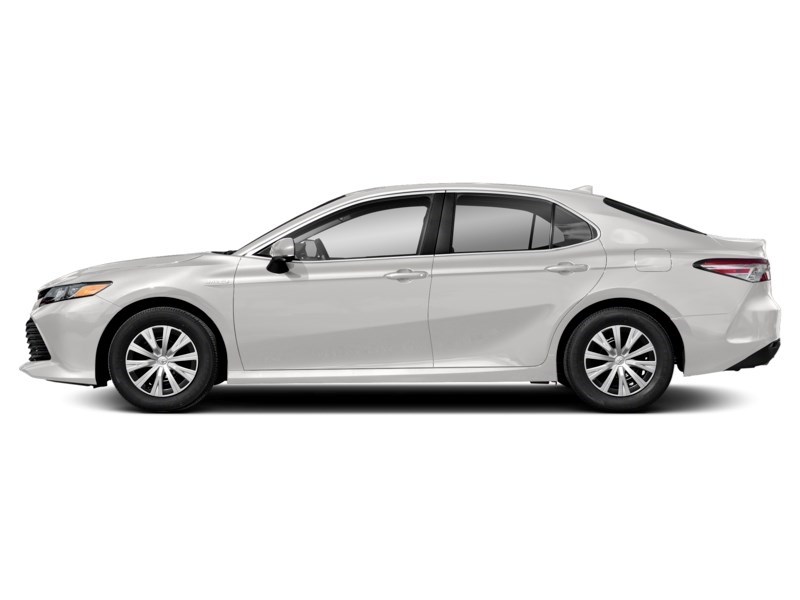 2018 Toyota Camry Hybrid LE Auto Alpine White  Shot 11