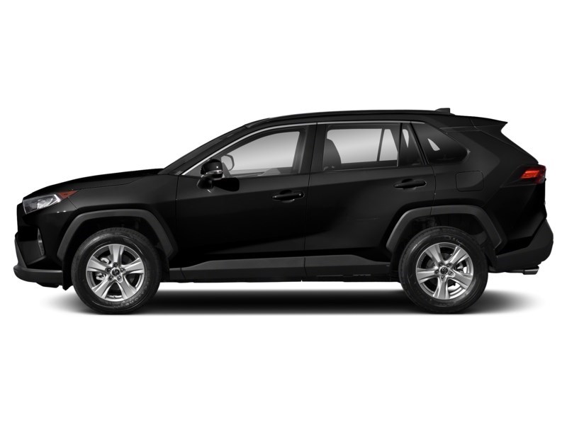 2019 Toyota RAV4 AWD XLE Midnight Black Metallic  Shot 5