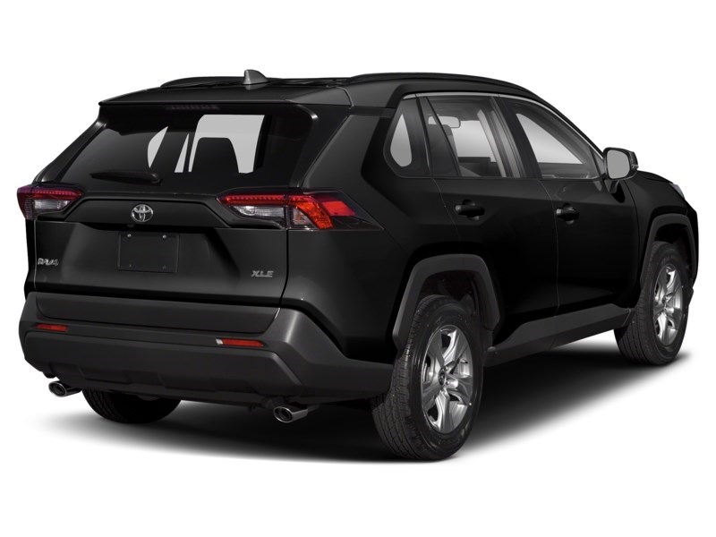 2019 Toyota RAV4 AWD XLE Midnight Black Metallic  Shot 2