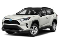 2021 Toyota RAV4 Hybrid Hybrid XSE AWD Blizzard Pearl w/Black Roof  Shot 4
