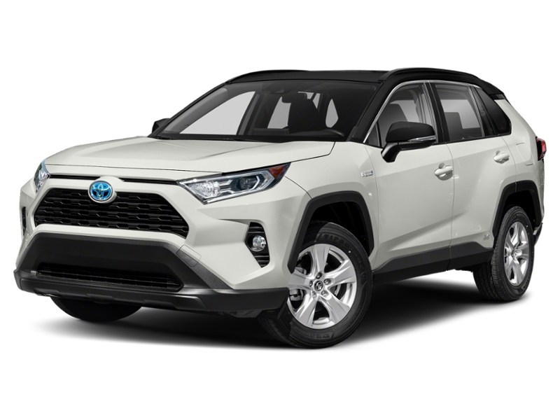 2021 Toyota RAV4 Hybrid Hybrid XSE AWD Blizzard Pearl w/Black Roof  Shot 1