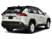 2021 Toyota RAV4 Hybrid Hybrid XSE AWD Blizzard Pearl w/Black Roof  Shot 6