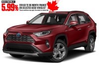 2021 Toyota RAV4 Hybrid Hybrid Limited AWD Ruby Flare Pearl  Shot 4