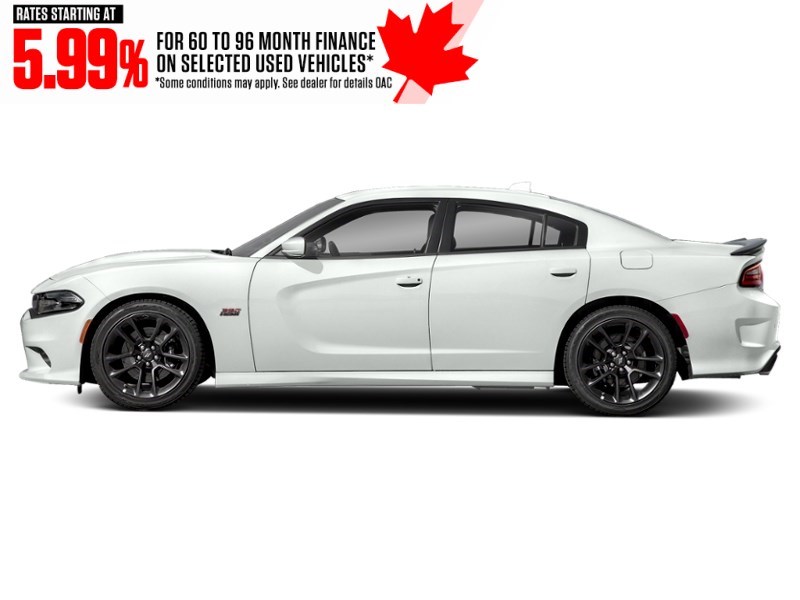 2021 Dodge Charger Scat Pack 392 RWD White Knuckle  Shot 3