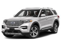 2020 Ford Explorer Platinum 4WD Star White Tri-Coat  Shot 5