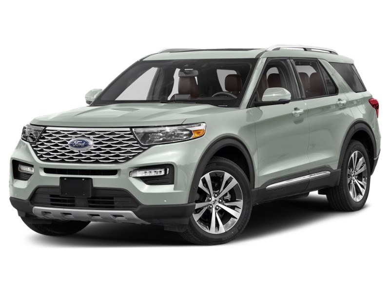 2020 Ford Explorer Platinum 4WD Silver Spruce Metallic  Shot 14