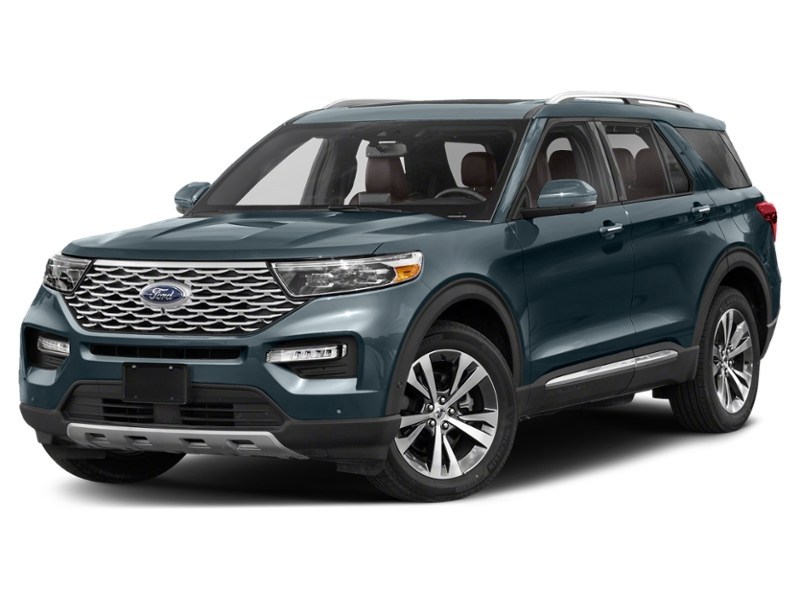 2020 Ford Explorer Platinum 4WD Blue Metallic  Shot 29