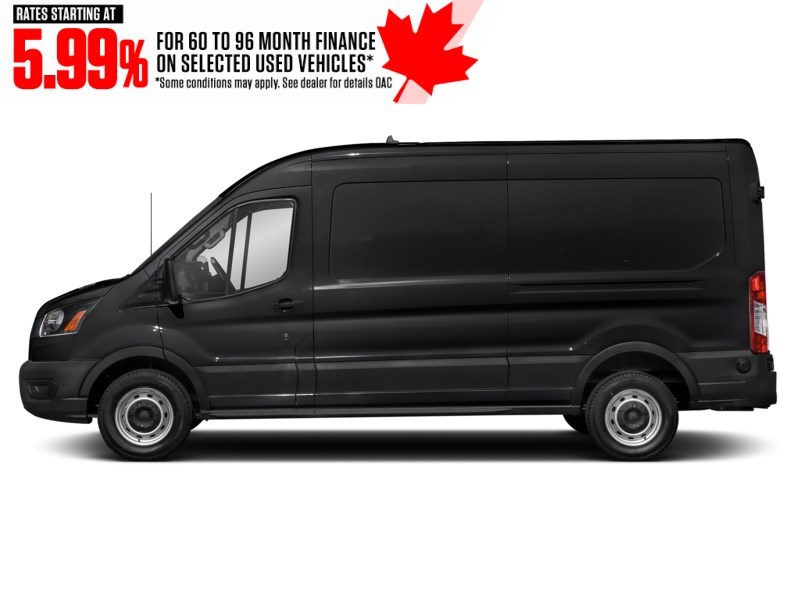 2022 Ford Transit-250 Cargo T-250 148" Hi Rf 9070 GVWR RWD Agate Black Metallic  Shot 29