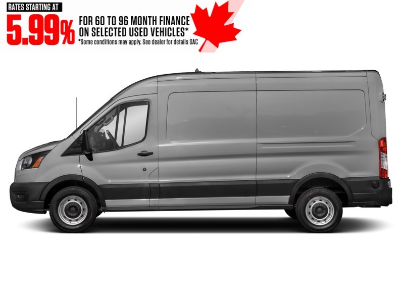 2022 Ford Transit-250 Cargo T-250 148" Hi Rf 9070 GVWR RWD Ingot Silver Metallic  Shot 33